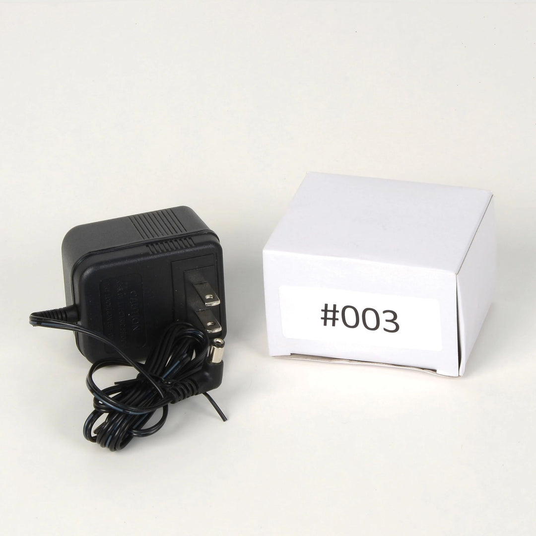 Replacement Adapter 6V DC 800mA right angle black female jack