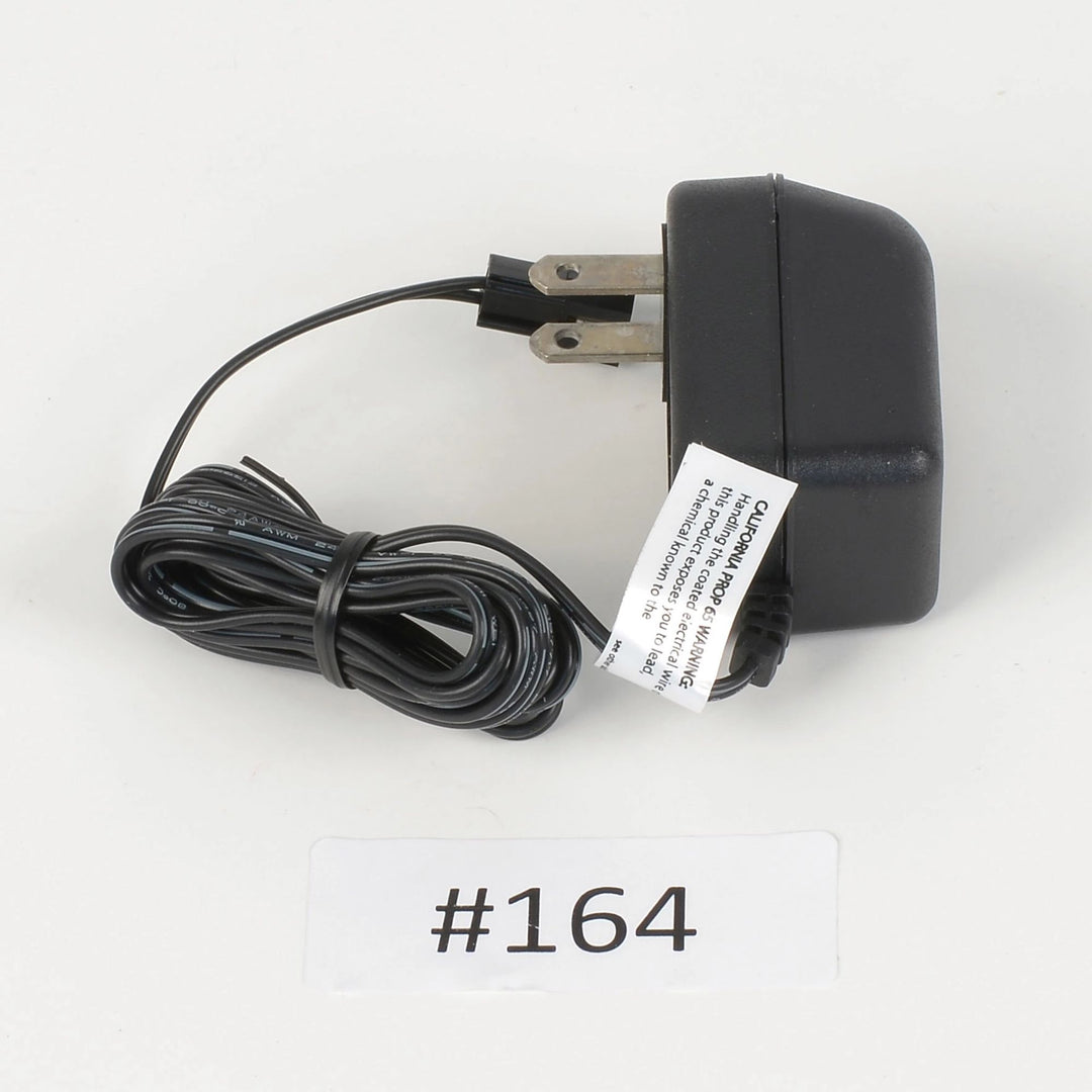 Replacement Adapter 3V DC 200mA black male aux clip
