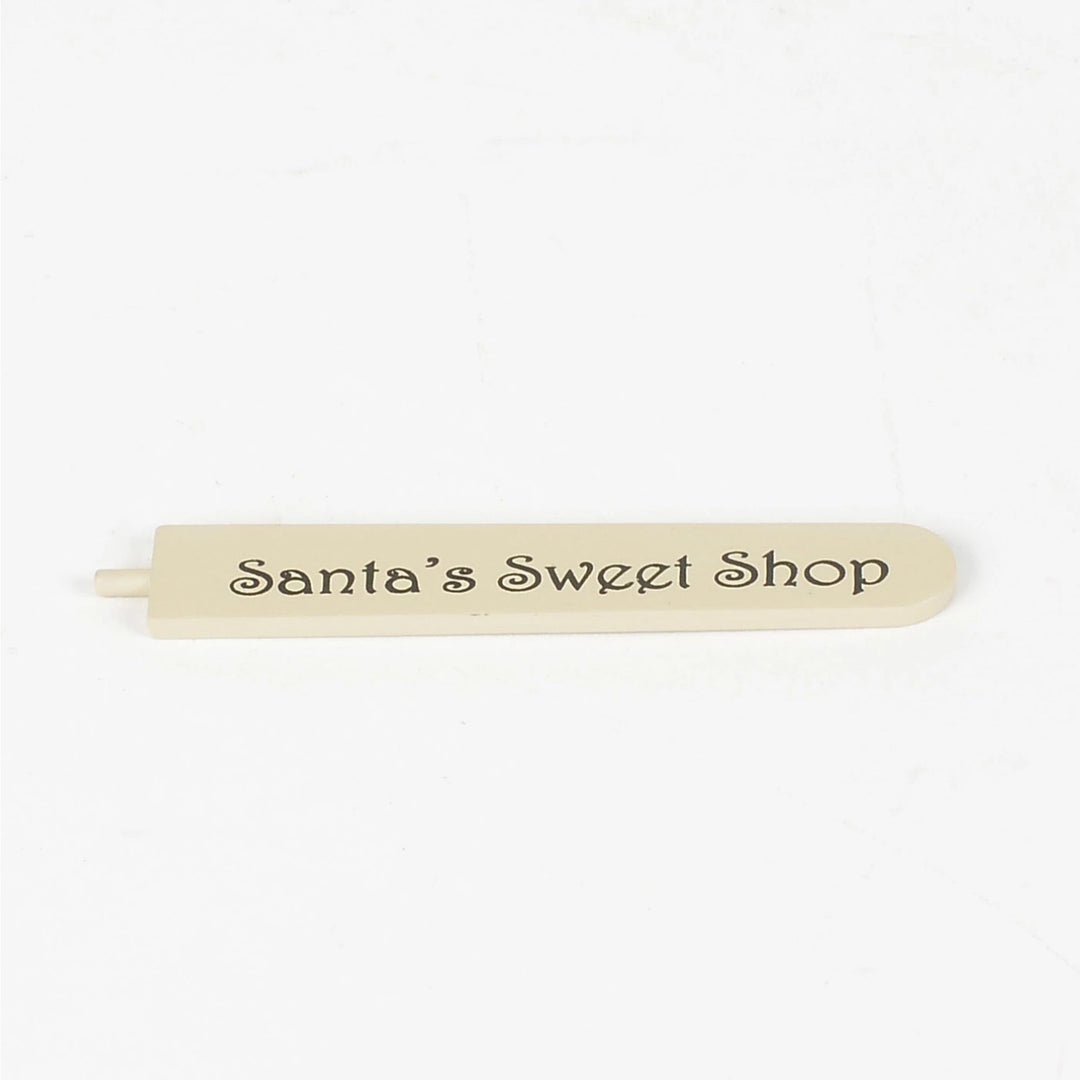 Katie's Candied Apples Santa's Sweet Shop stick/ sign