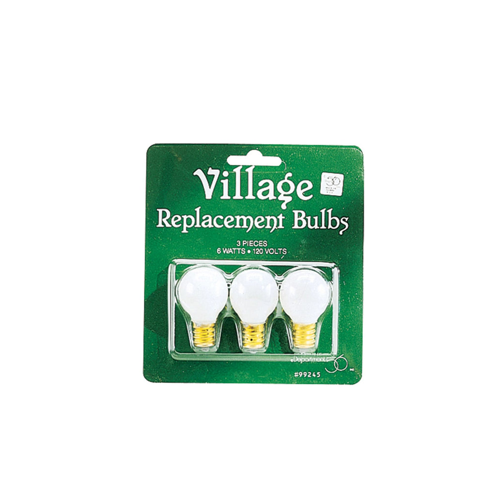 Replacement 120V Round Lite Bulb-Set of 3