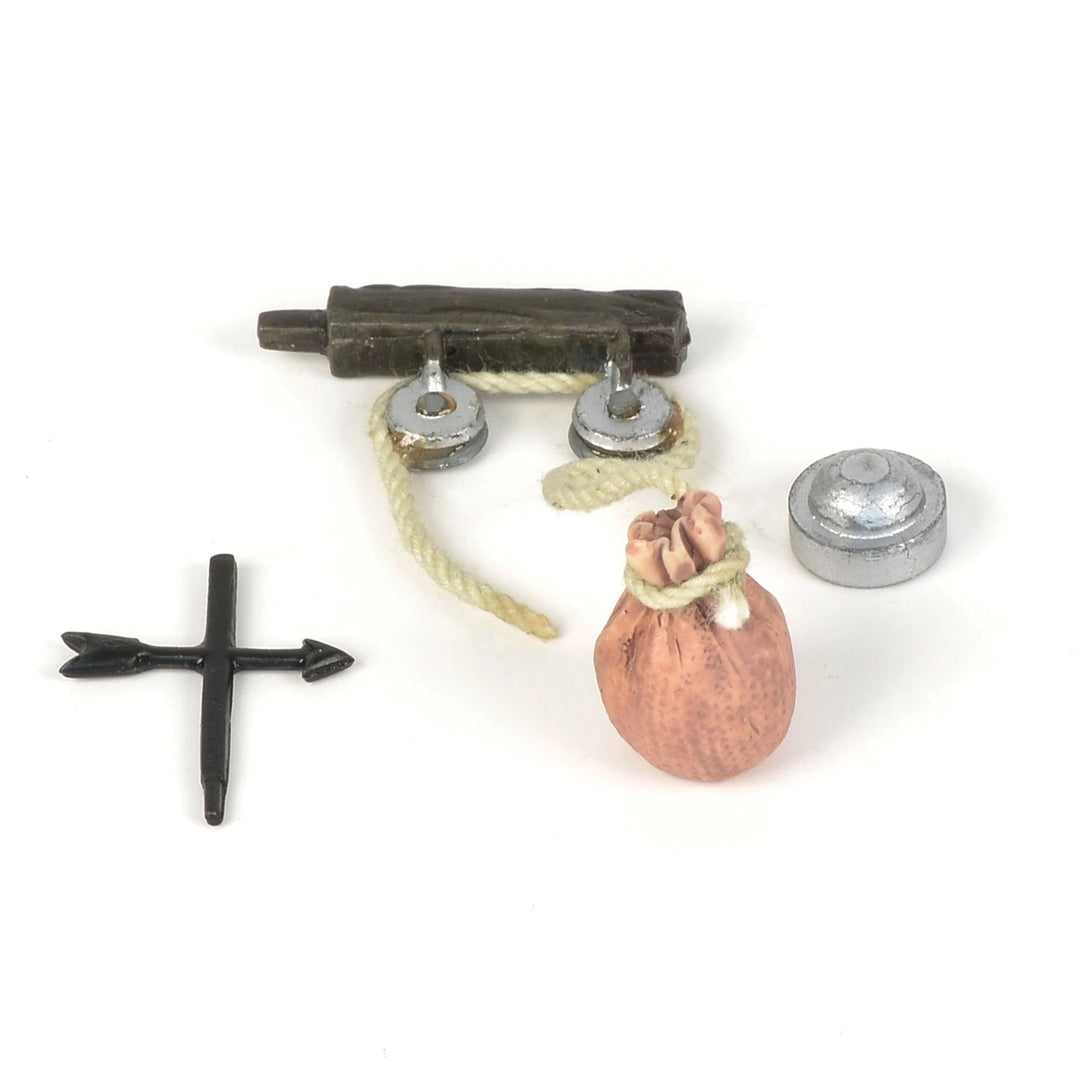 J Noyes Weathervane & Pulley & Silver Nut