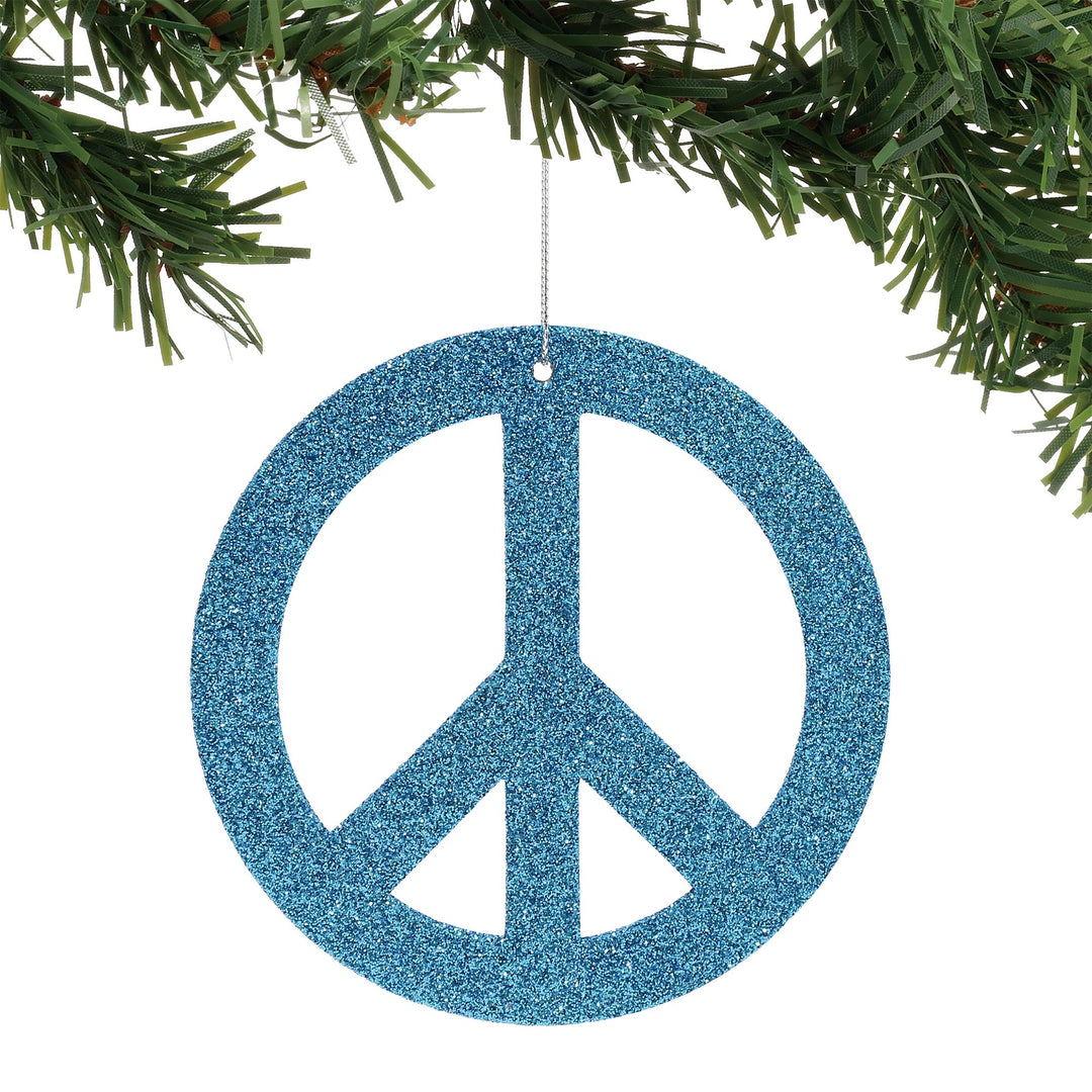 Peace Symbol Ornament
