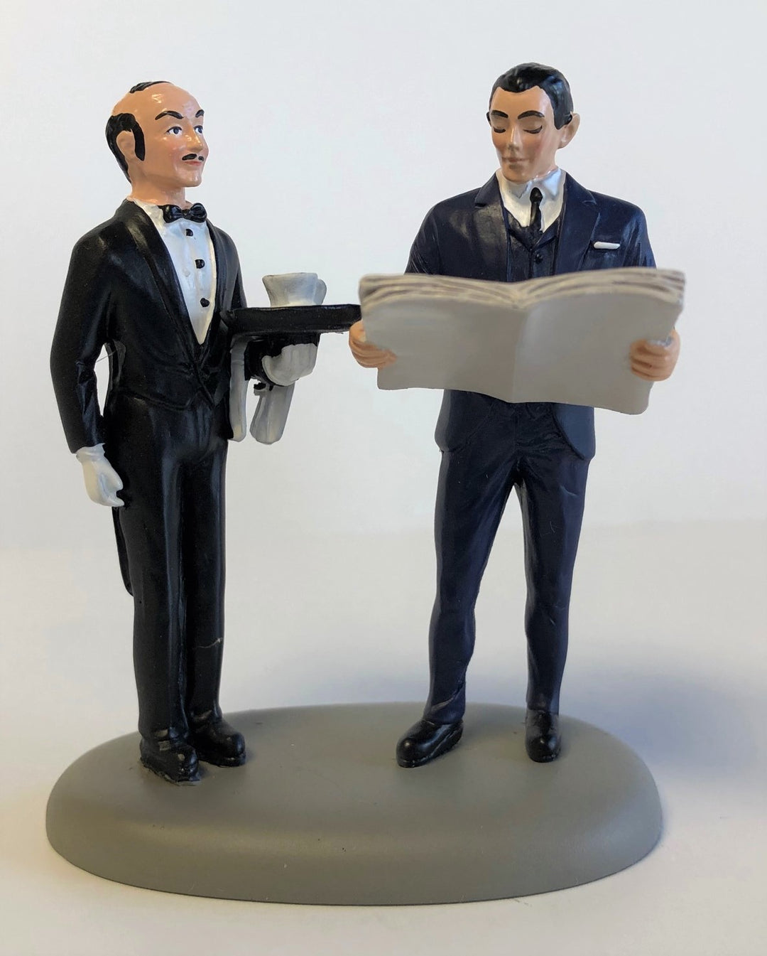 Bruce Wayne and Alfred figure