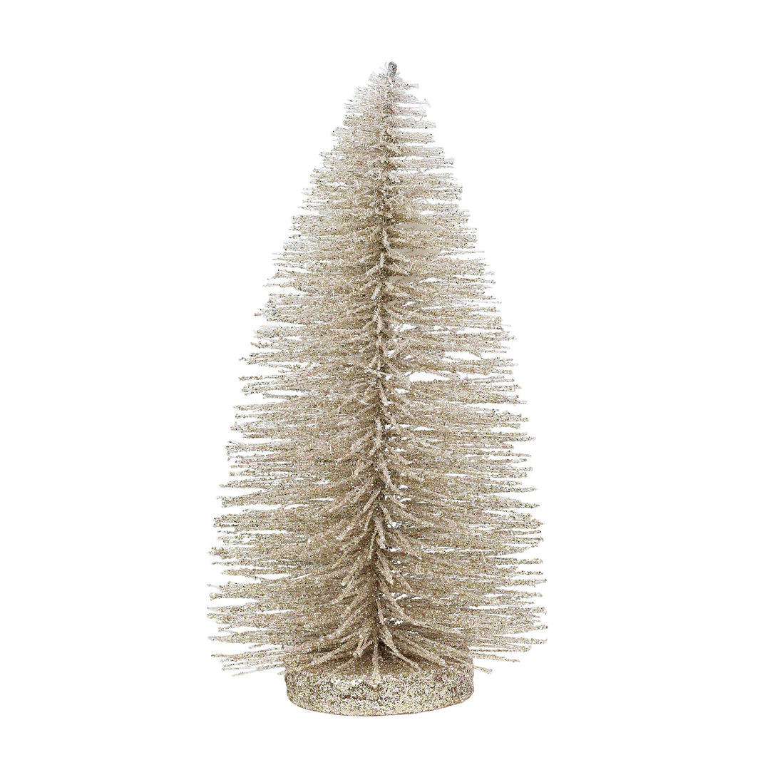 Champagne 8 Inch Glitter Tree
