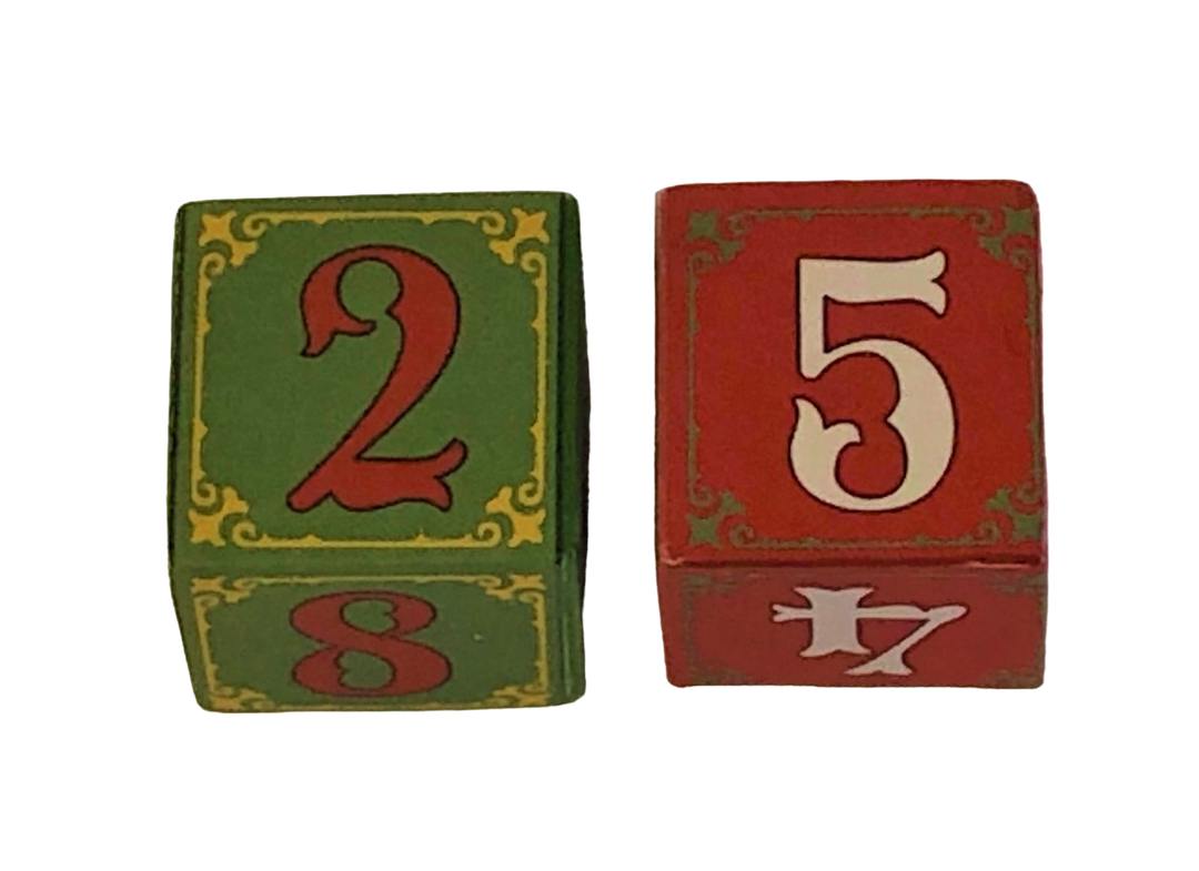 Wooden Number Blocks (Set of 2)