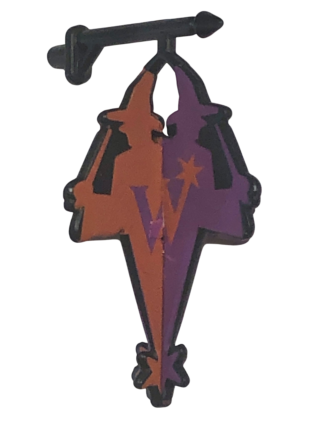 Weasley's Orange & Purple Sign