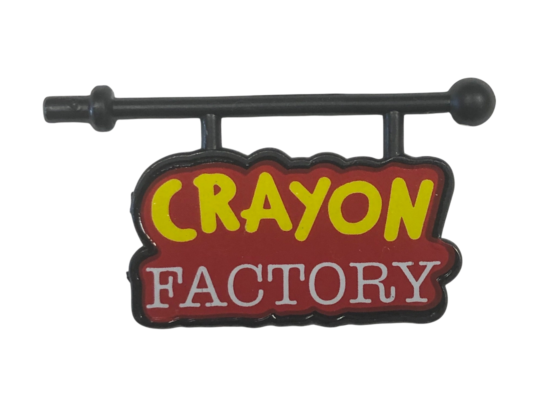 Crayon Factory Sign