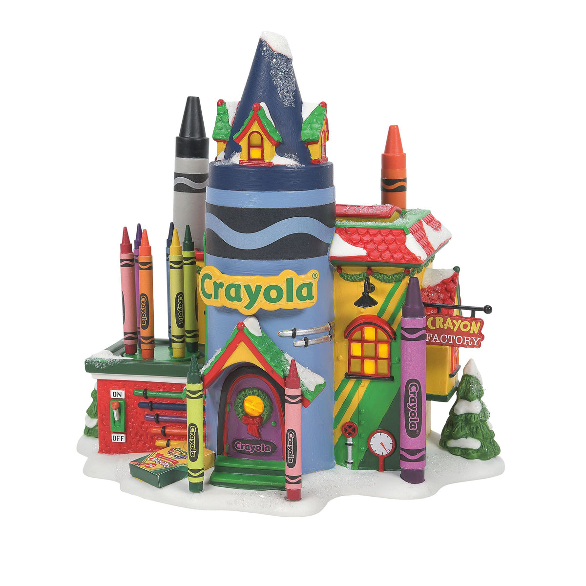 North Pole Series Crayola Crayon Factory 6007613 – Department 56 Official  Site