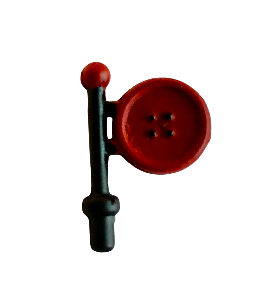 Button Hanging Sign