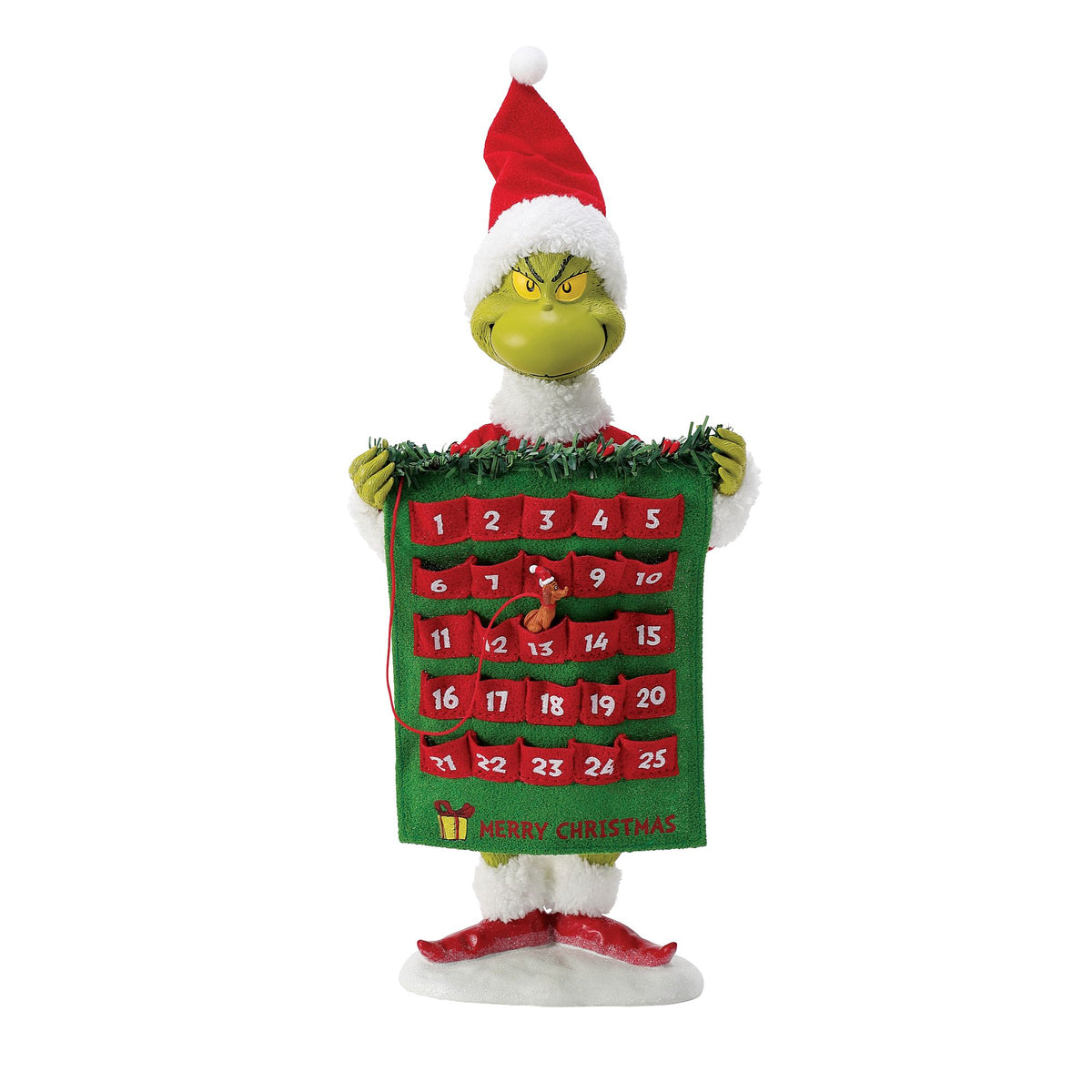 Department 56 - Grinch Village - Grinch, Max & Cindy-Lou Who