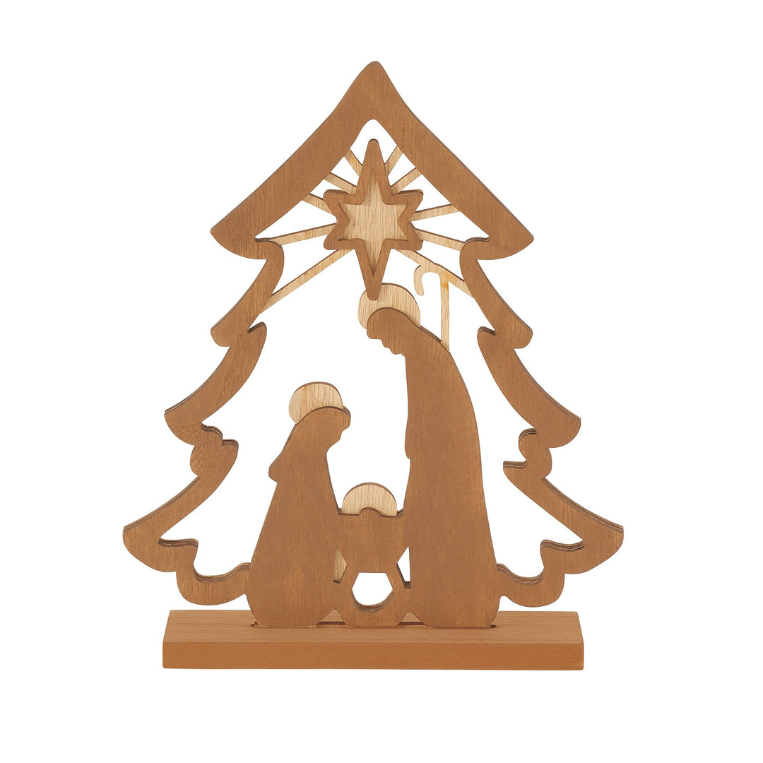 Holy Family Mantle Decor