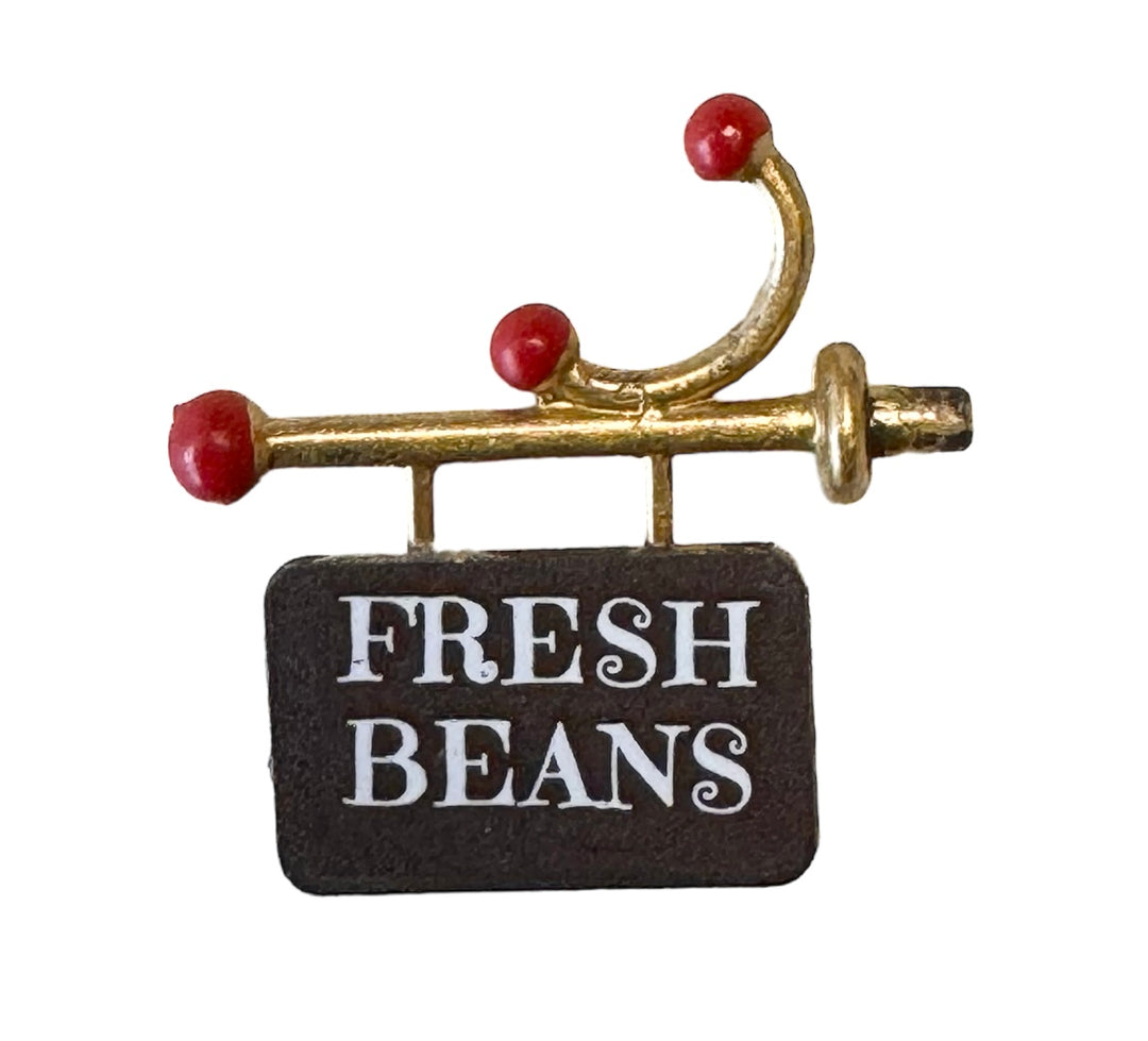 Fresh Beans Sign