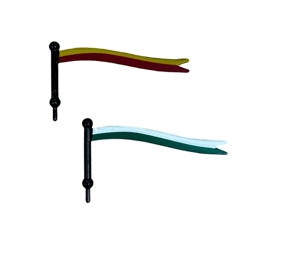 Set of 2 Quidditch Pitch Flags