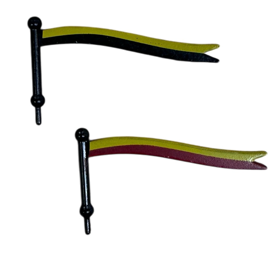 Set of 2 Quidditch Pitch Flags