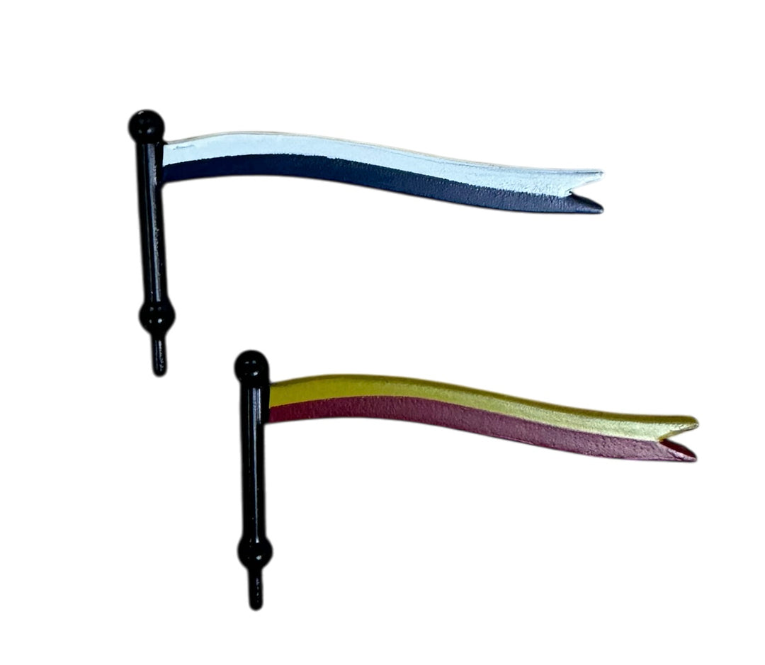 Set of 2 Quidditch Pitch Flags