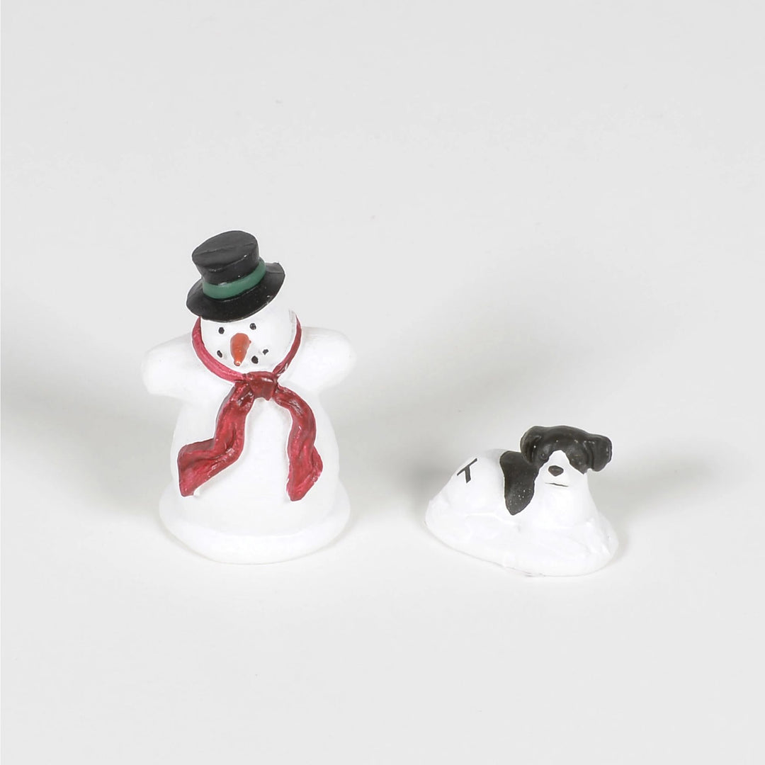 Dog & Snowman