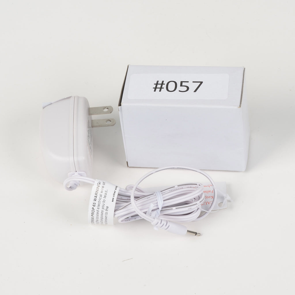 Replacement Adapter 3V DC 600mA white male jack