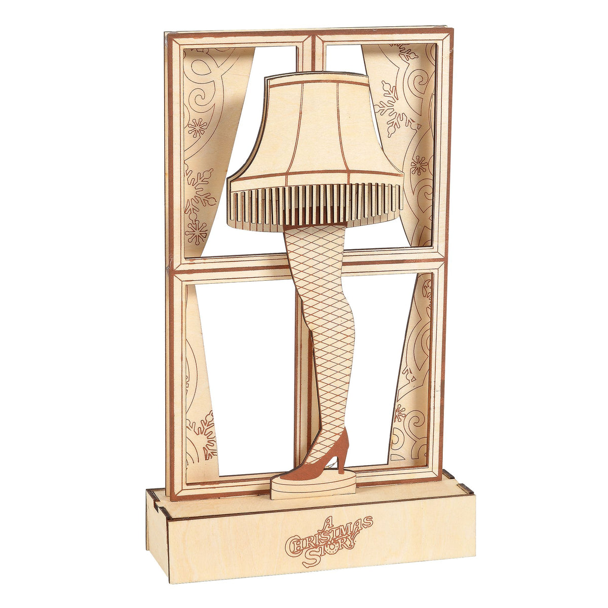 Flourish LIT Leg Lamp 6006916 – Department 56 Official Site