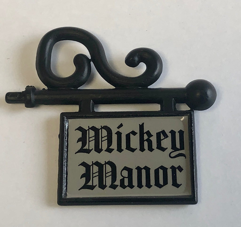 Mickey Manor Sign