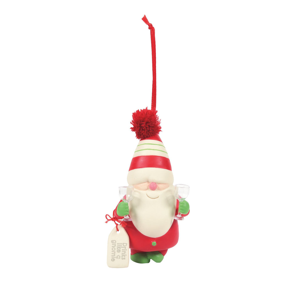 Drinks Like a Gnome ornament
