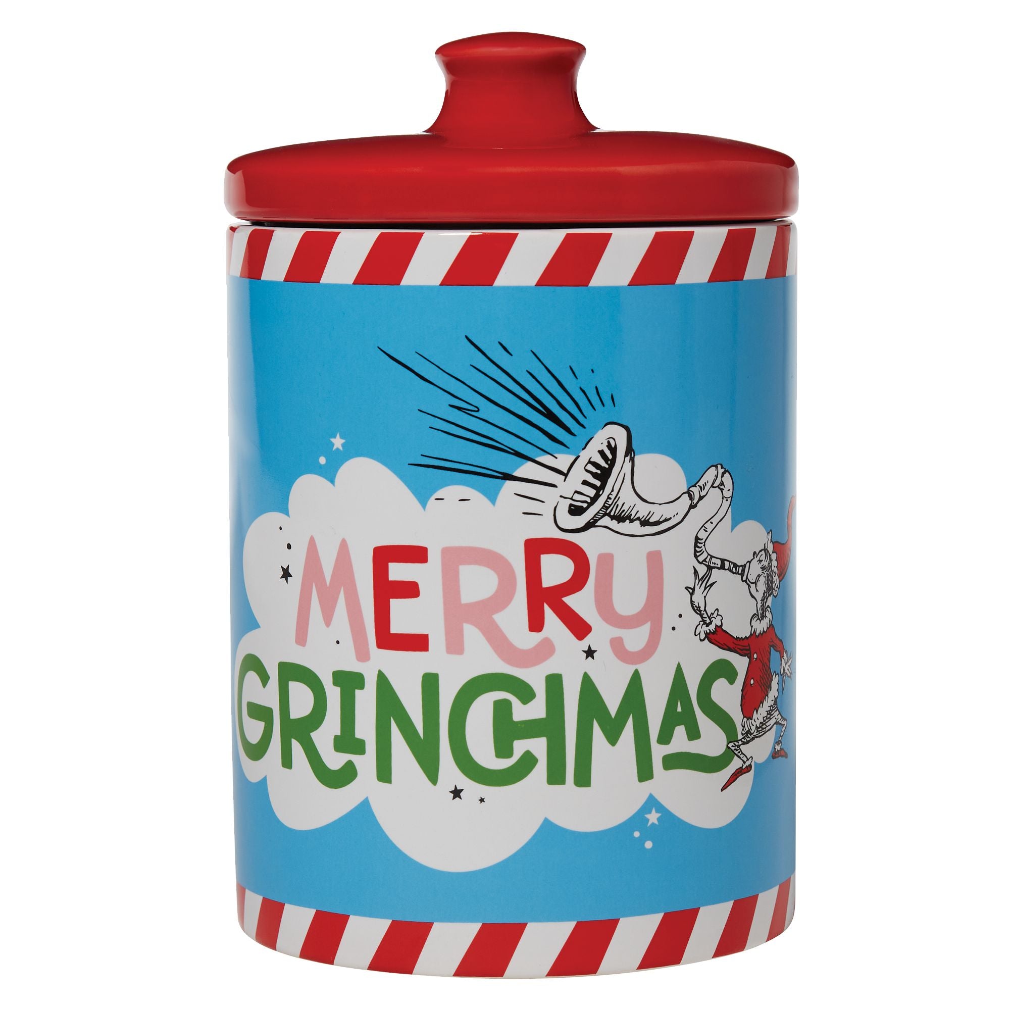 The Grinch 65th Anniversary Bath 3-piece set and 2024 1 kitchen canister/jar