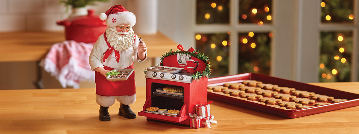 Department 56 Possible Dreams Santa at his Oven