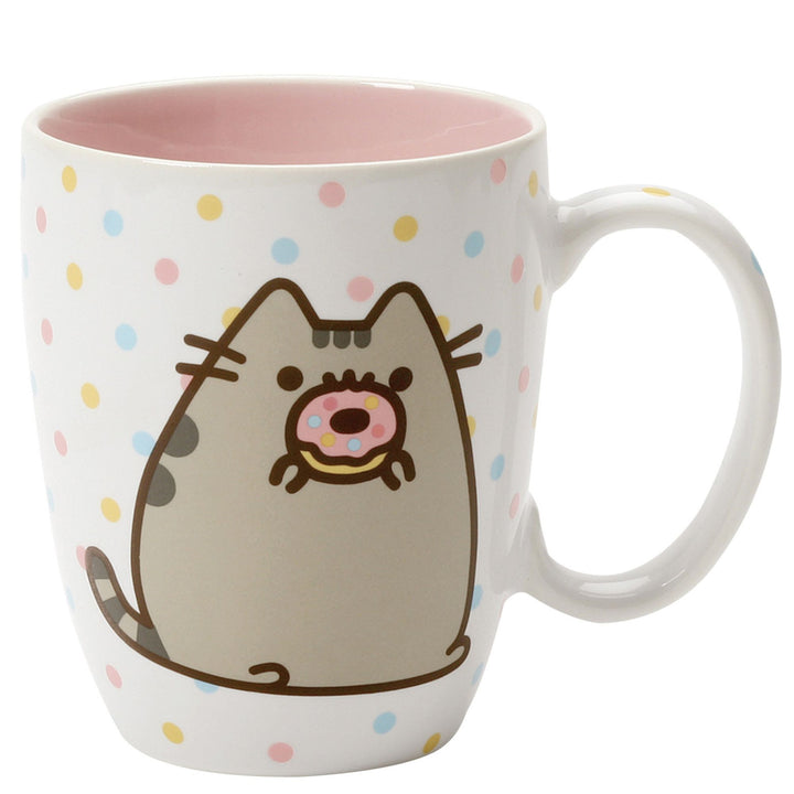 Pusheen Mug with Donut