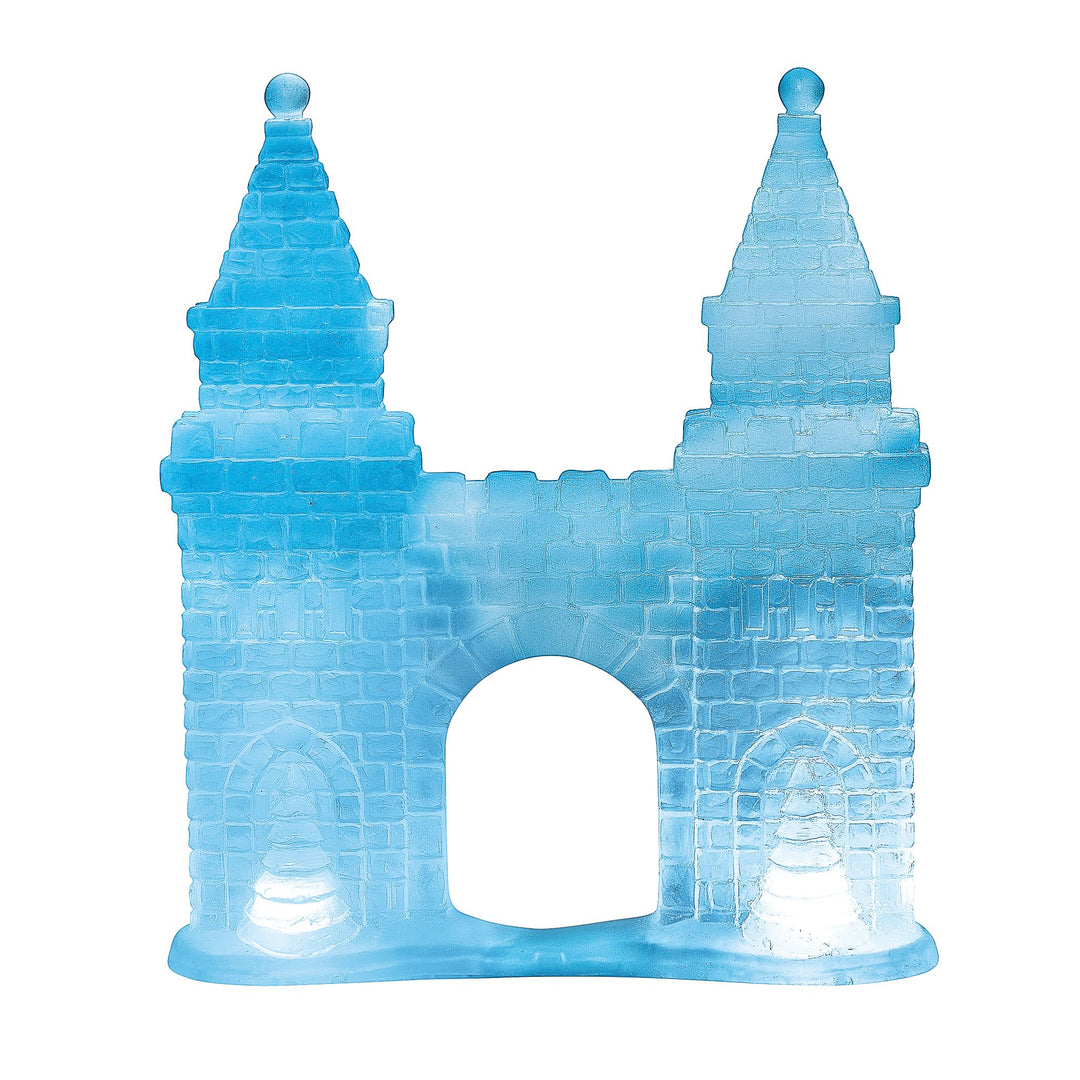 Lit Ice Castle Gate