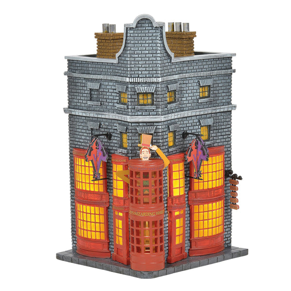 Department 56 Harry Potter Village Madam Malkin's Lit Building Figurine