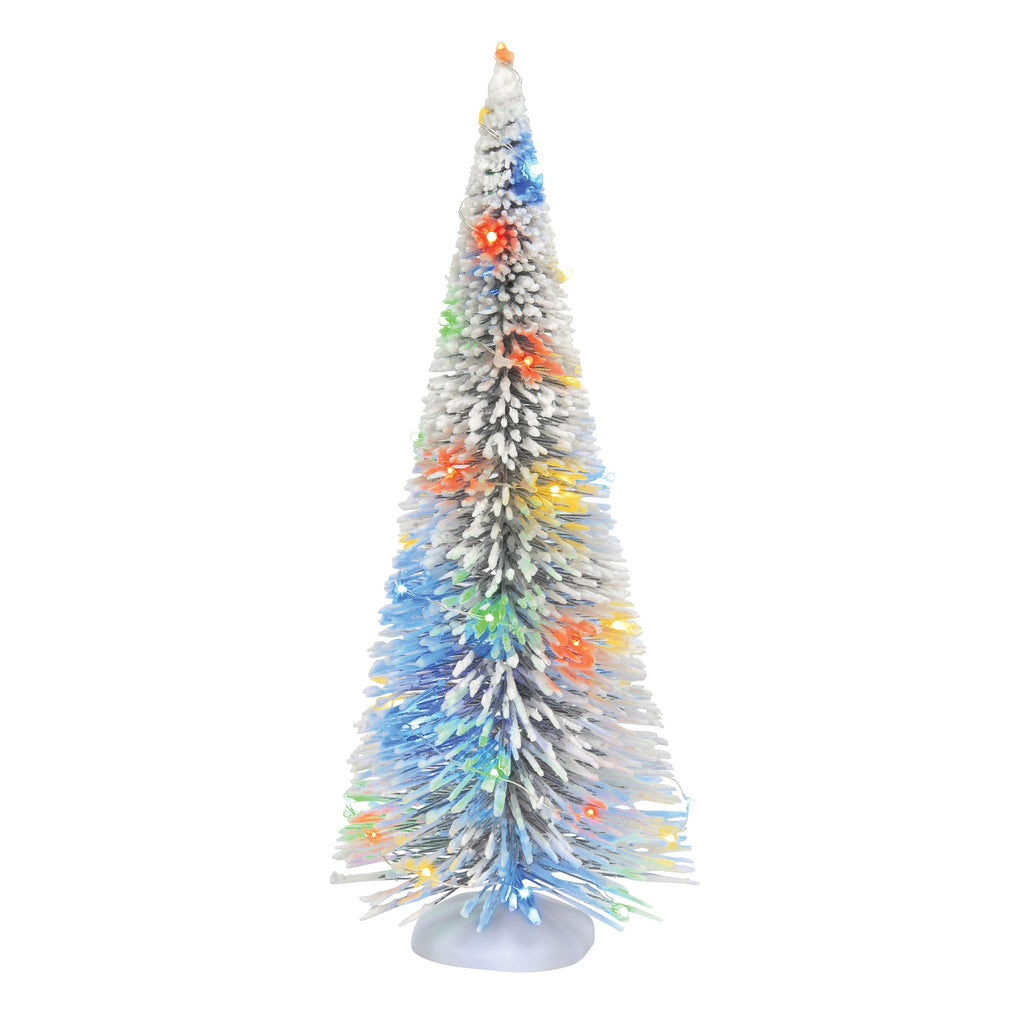 LIT Frosted White Sisal Tree