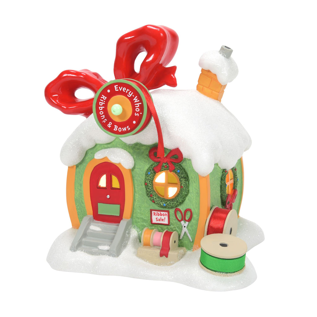 Grinch Villages Every Who's Ribbon & Bows 6009728 – Department 56