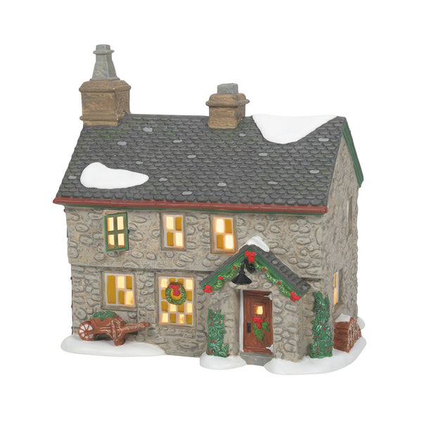 Department 56 Christmas Village House. Illuminated Dickens Village - Ruby  Lane