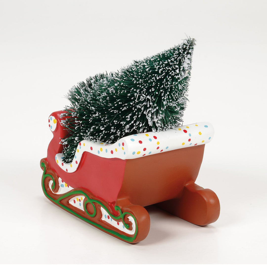 Gingerbread Christmas Sleigh