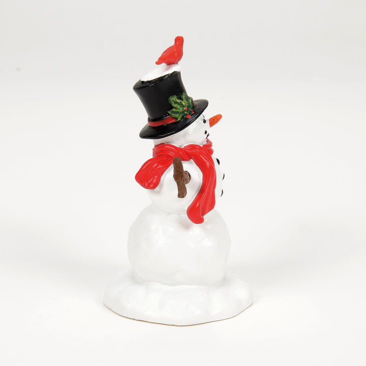 Cardinal Christmas Snowman
