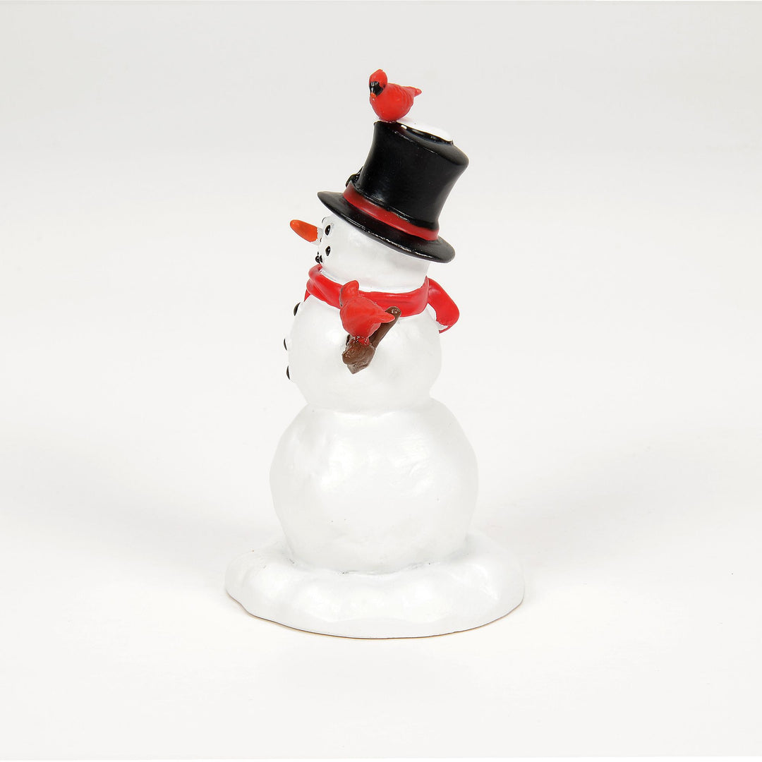 Cardinal Christmas Snowman