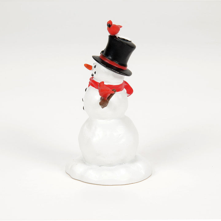 Cardinal Christmas Snowman