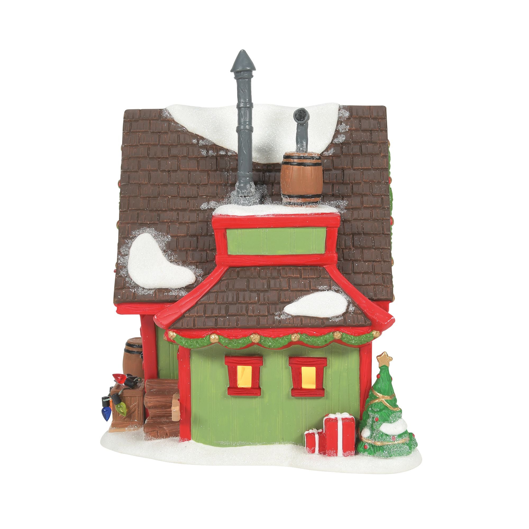 Department outlet 56 Mickey's Cratchit's cottage North Pole EUC