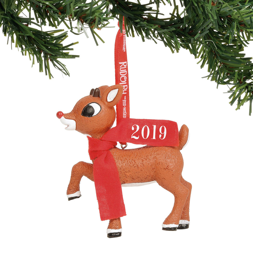Rudolph 2019 Dated Ornament