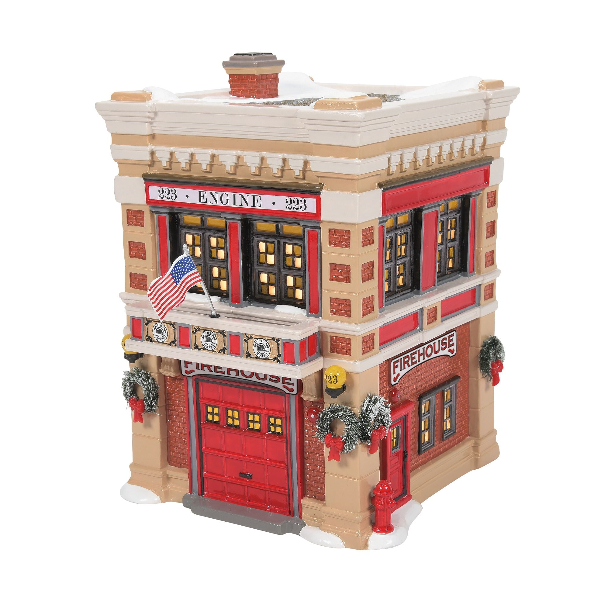 Disneyland Christmas outlets Village Firehouse Department 56