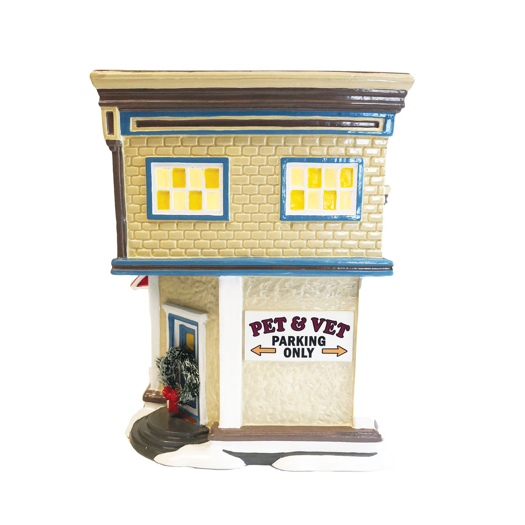 Department 56 the Original Snow Village Village Vet and Pet Shop -   Canada