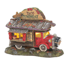 Snow Village Halloween Taco Tombsday Taco Truck 6011448