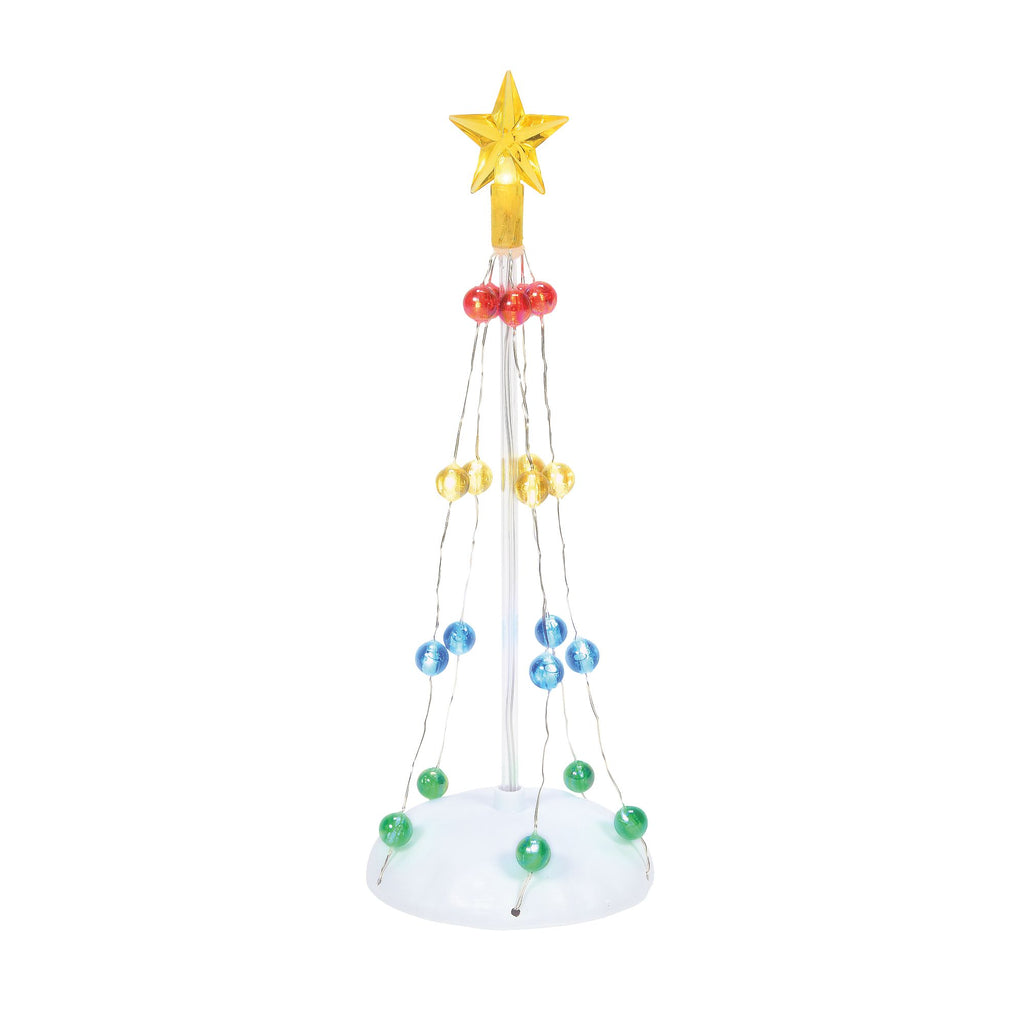 LIT Christmas Pole Tree
