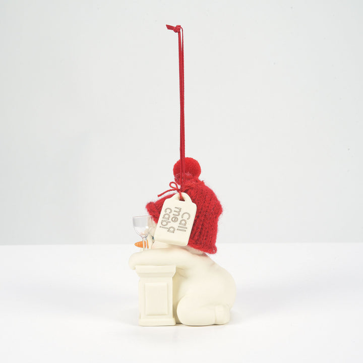 Call Me A Cab ornament