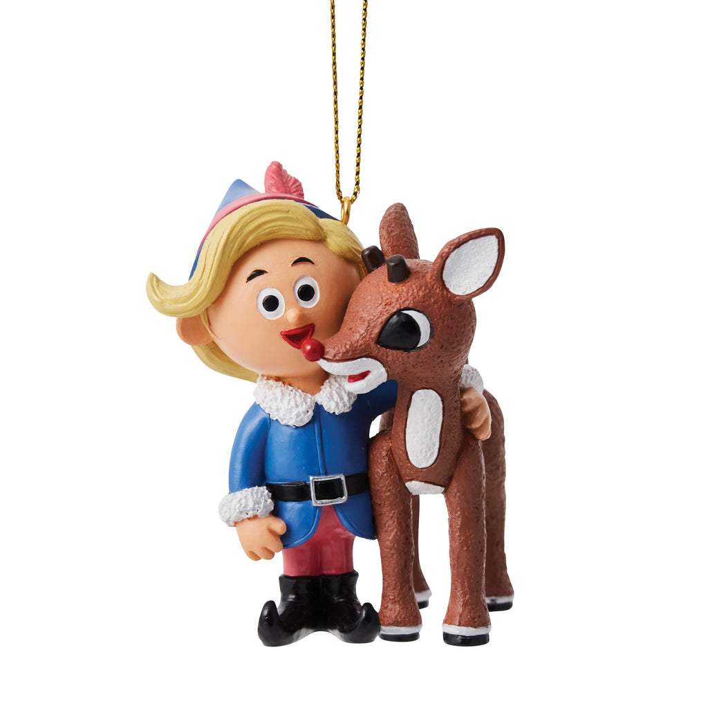 Rudolph and Hermey Best Pals