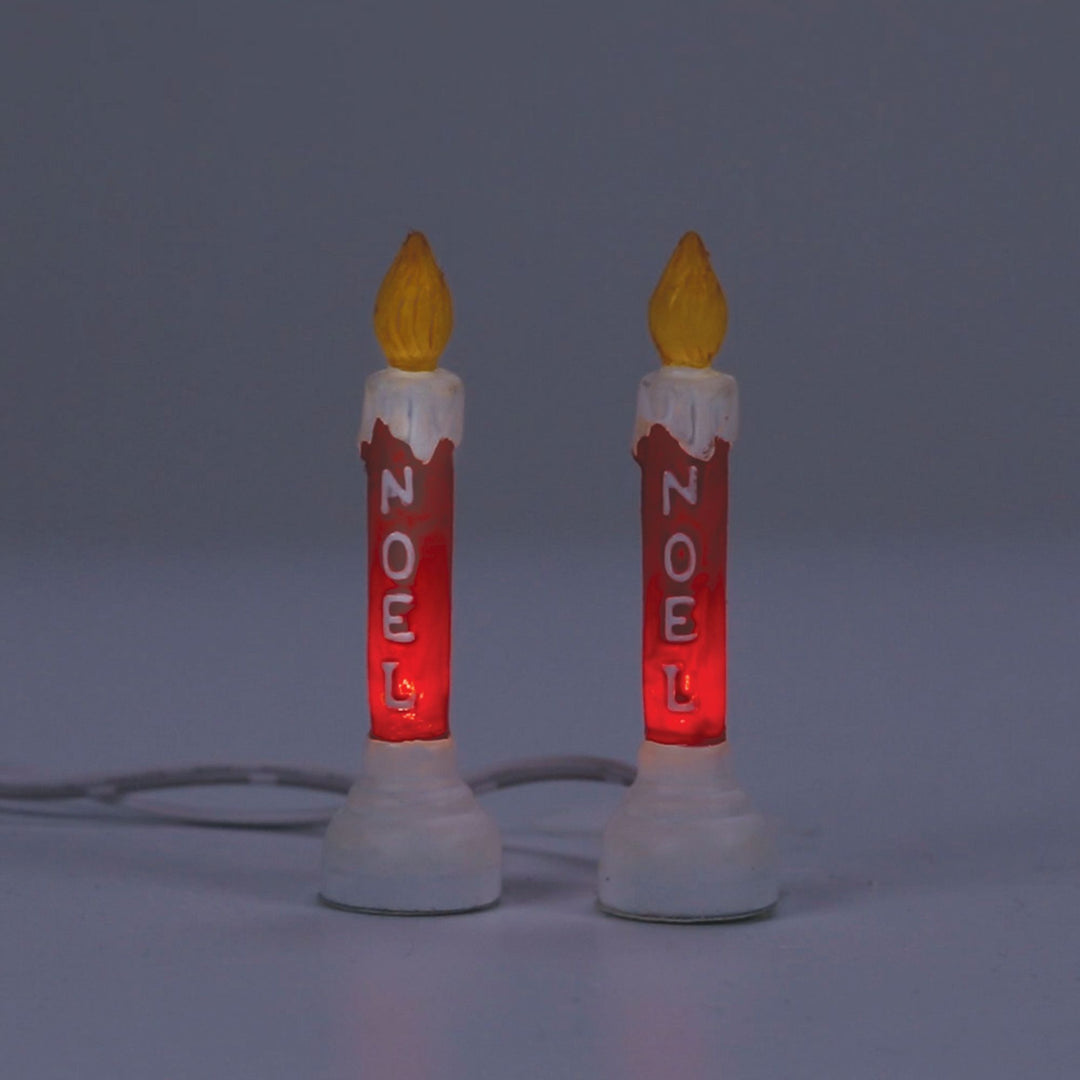 Blow Mold Candle s/2