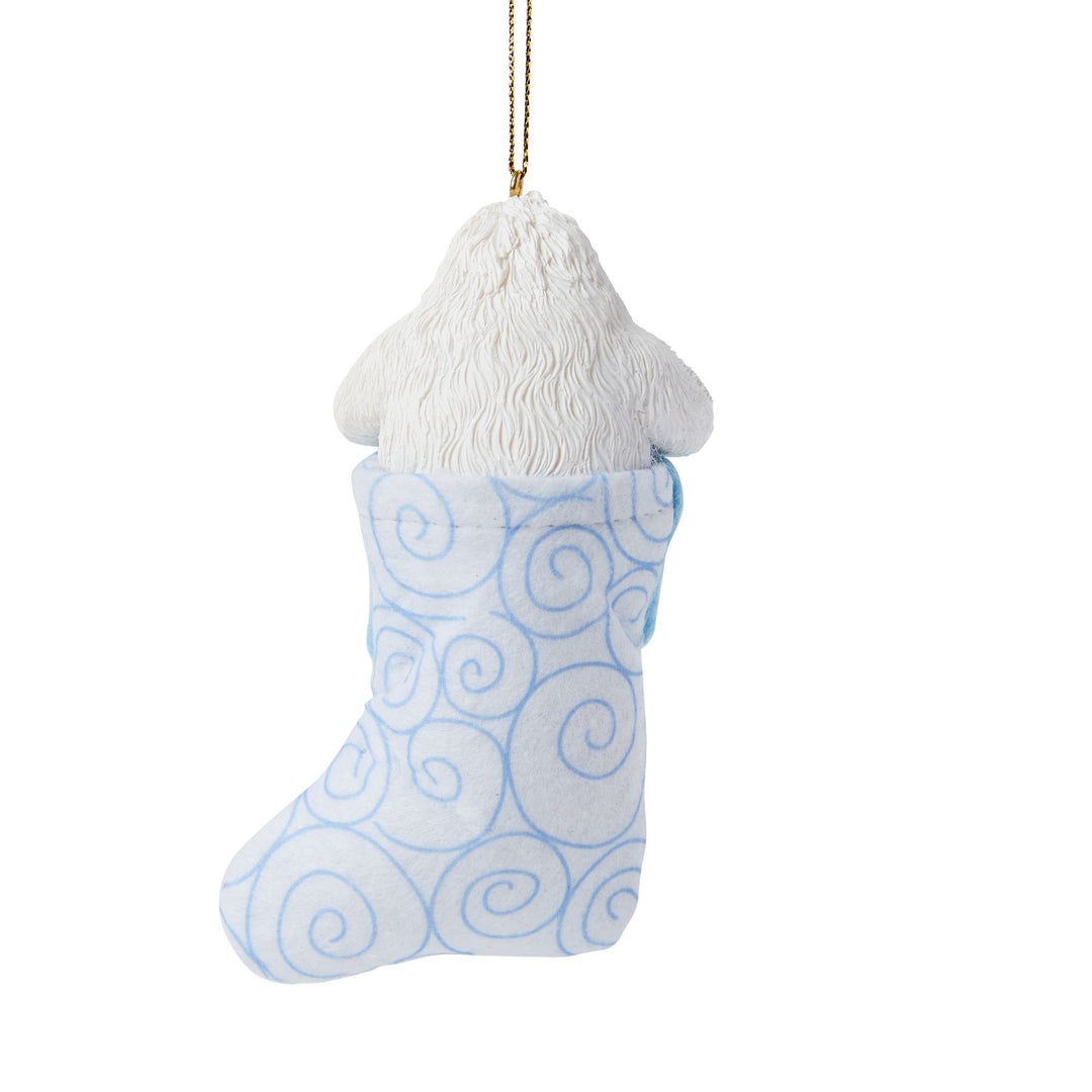 Bumble in Stocking Ornament