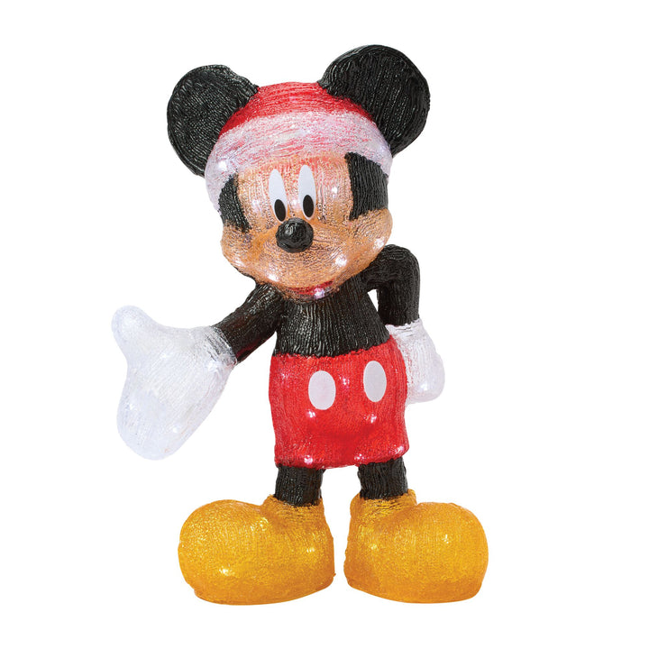 Mickey Mouse Lit Statue