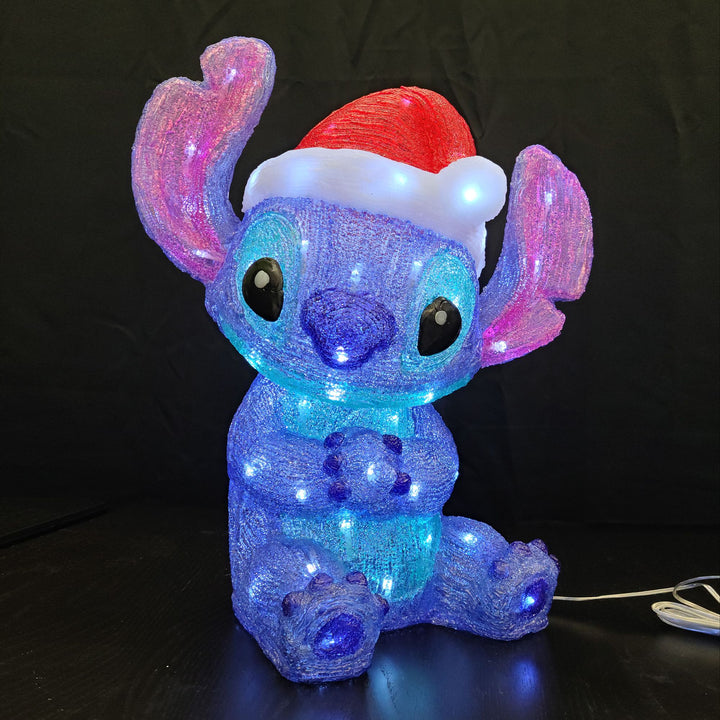 Stitch LG Acrylic lit statue