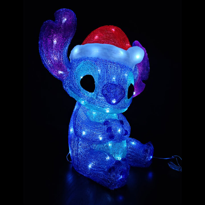 Stitch LG Acrylic lit statue