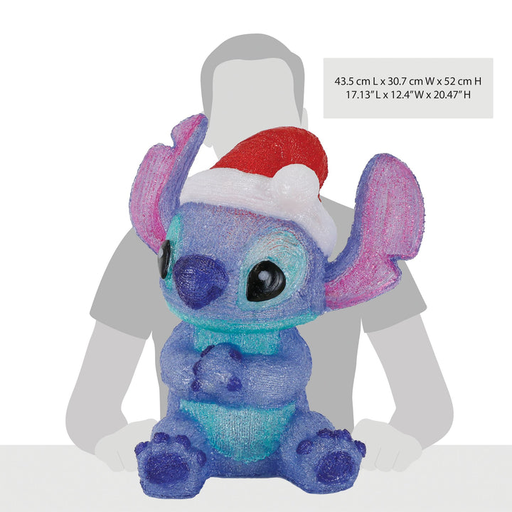 Stitch LG Acrylic lit statue